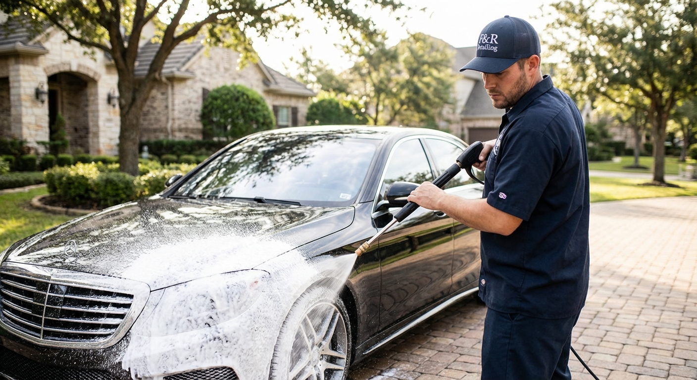 Profesjonalny detailing luksusowego Mercedesa w Poznaniu